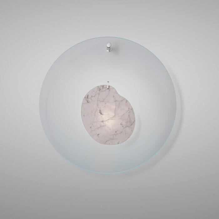 Foscarini Gioia LED-Wandleuchte Azurblau