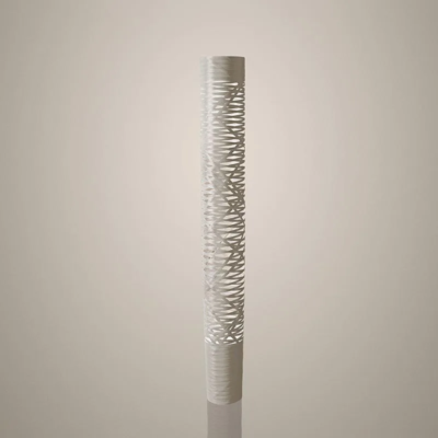 Foscarini Tress Grande LED-Stehleuchte Greige