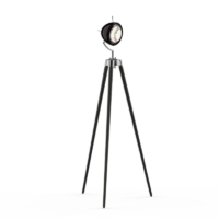 GRAU George Black LED-Stehleuchte
