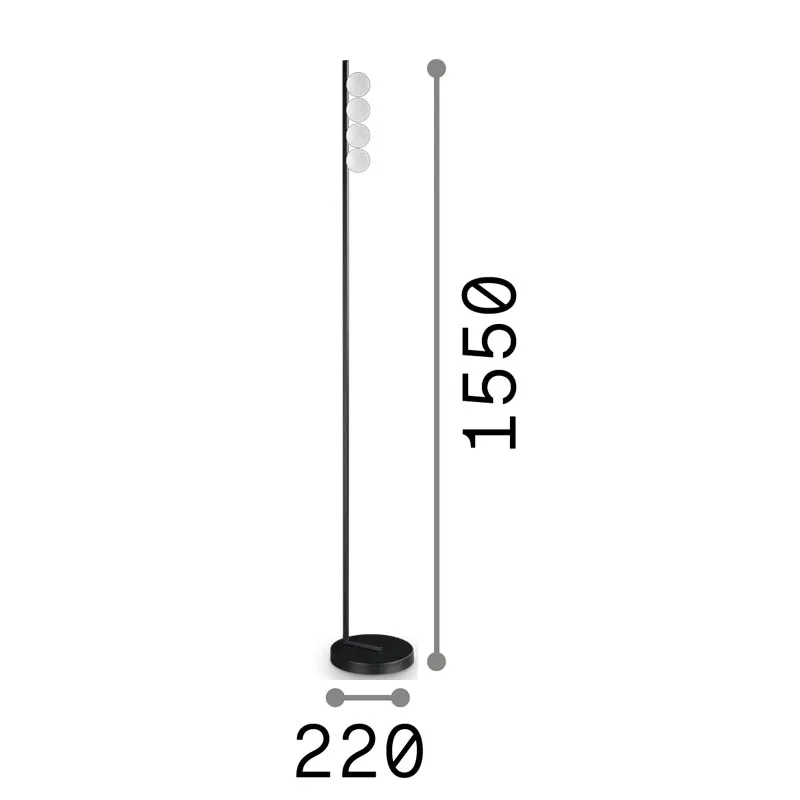 Ideal Lux Ping Pong PT4 Stehleuchte – Bild 7