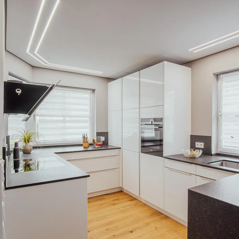 LED Profilelemente Küchenbeleuchtung