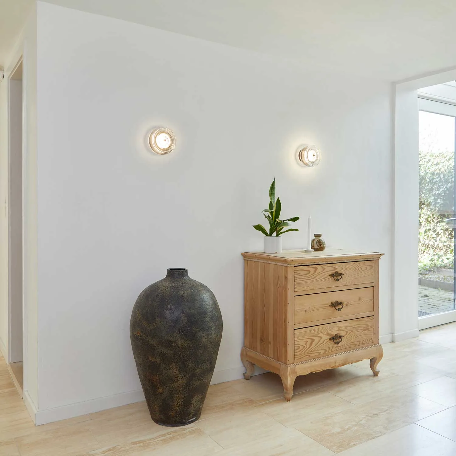 Wandlampen im Wohnzimmer