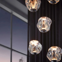 LOOM Design Ice Ball 5 LED-Pendelleuchte – Bild 3