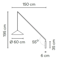 Vibia North 5630 LED-Wandleuchte – Bild 10
