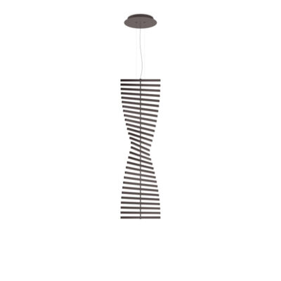 Vibia Rhythm Vertical 2142 LED-Pendelleuchte chocolate