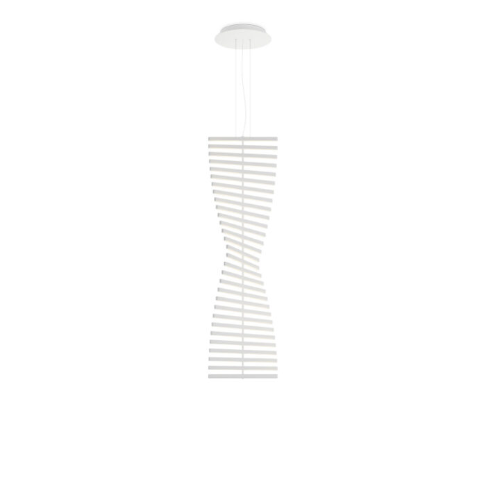 Vibia Rhythm Vertical 2142 LED-Pendelleuchte weiss