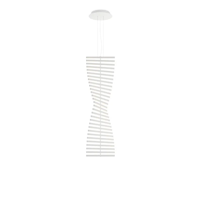 Vibia Rhythm Vertical 2142 LED-Pendelleuchte weiss