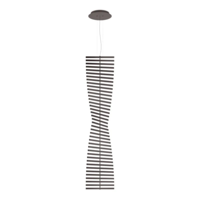 Vibia Rhythm Vertical 2143 LED-Pendelleuchte Chocolate