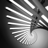 Vibia Rhythm Vertical 2141 LED-Pendelleuchte – Bild 3