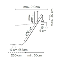 Vibia North 5666 LED-Stehleuchte – Bild 10