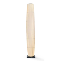 10 HEURES 10 Colonne Floor 190 Stehleuchte Marmor Schwarz