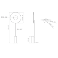 10 HEURES 10 Iris Floor Totem 60 Stehleuchte – Bild 9
