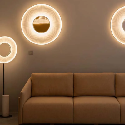 10 HEURES 10 Iris Mirror Wandleuchte