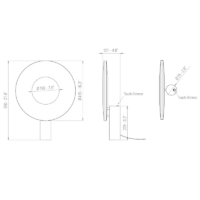 10 HEURES 10 Iris Table 40 Tischleuchte – Bild 9