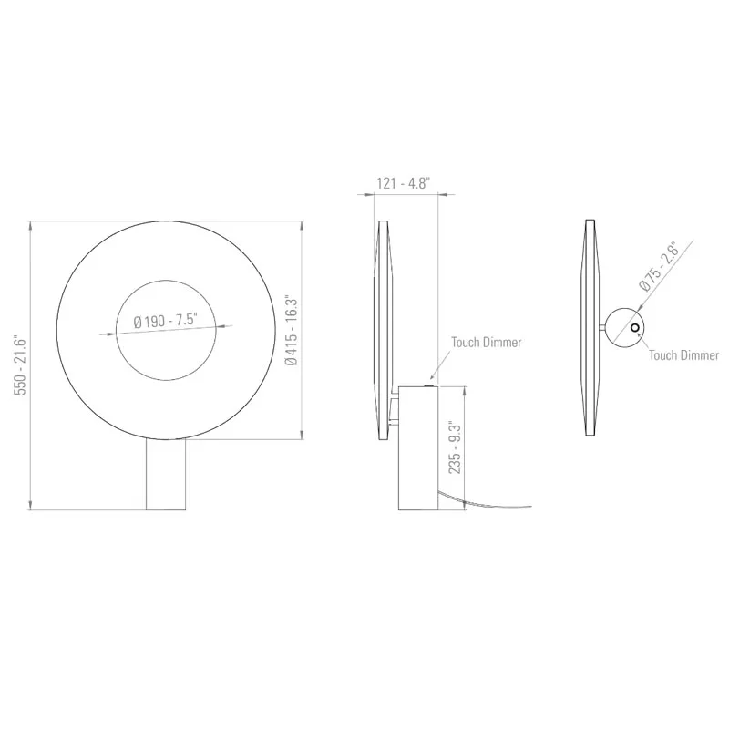 10 HEURES 10 Iris Table 40 Tischleuchte – Bild 9