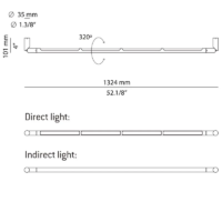 Estiluz Arco A-4000X LED-Wandleuchte – Bild 7