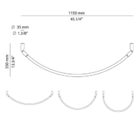 Estiluz Arco A-4002X LED-Pendelleuchte – Bild 8