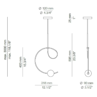 Estiluz Loop T-4125S LED-Pendelleuchte – Bild 8