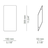 Estiluz Shapes A-4100 LED-Wandleuchte – Bild 10