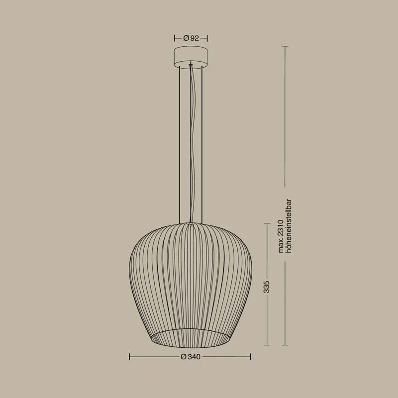 Holtkötter Liv Pendelleuchte – Bild 11