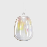 Lodes Oblò large LED-Pendelleuchte Rainbow