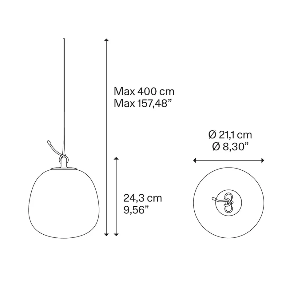 Lodes Oblò small LED-Pendelleuchte – Bild 15