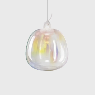 Lodes Oblò small LED-Pendelleuchte Rainbow