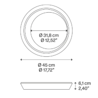 Lodes Tidal 45 LED-Deckenleuchte – Bild 14
