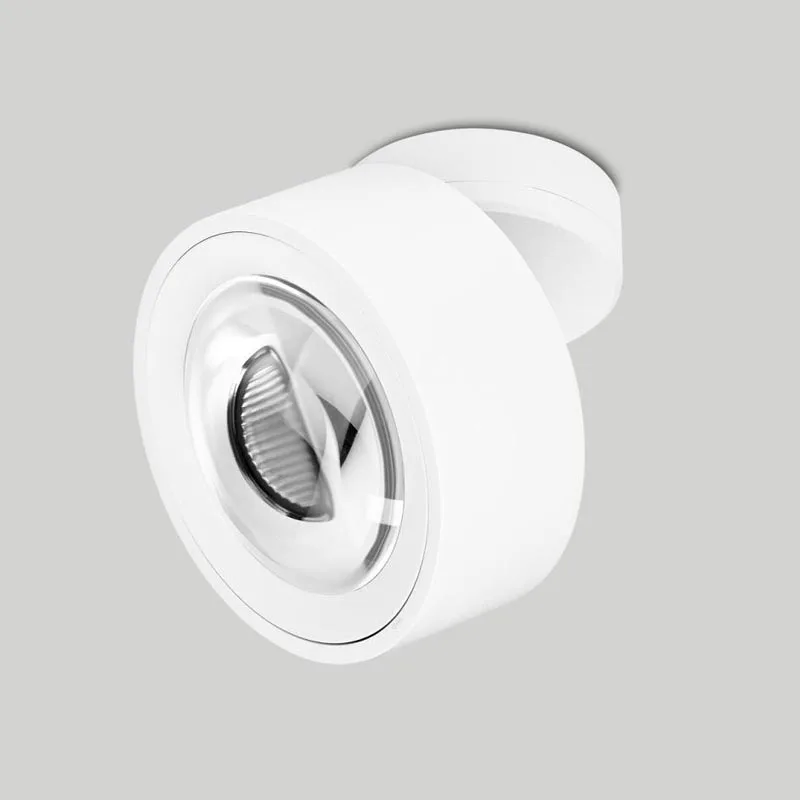 prediger.base p.078 mit Linse LED-Decken- und Wandstrahler mit Linse weiß