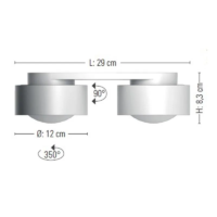 prediger.base p.078 Zweiflammiger LED-Decken- und Wandstrahler – Bild 7