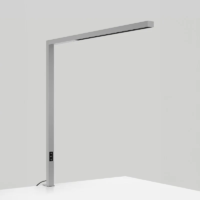 prediger.base p.110 LED Office-Tischklemmleuchte zweiseitig strahlend Silber
