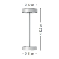 prediger.base p.122 Akku-Tischleuchte M mit Ladestation – Bild 10