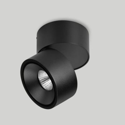 prediger.base p.011 M LED-Decken- und Wandstrahler Schwarz