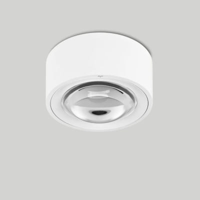 prediger.base p.078 mit Linse LED-Deckenleuchte Weiß