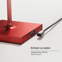 Sigor Nuindie Mini Akku Tischleuchte kirschrot – Bild 6
