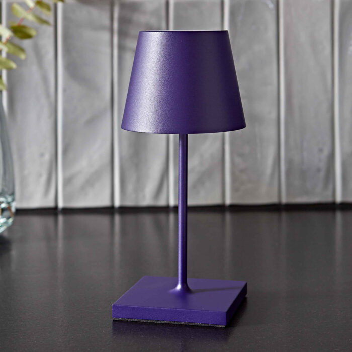 Sigor Nuindie Mini Akku Tischleuchte pflaumenblau – Bild 2