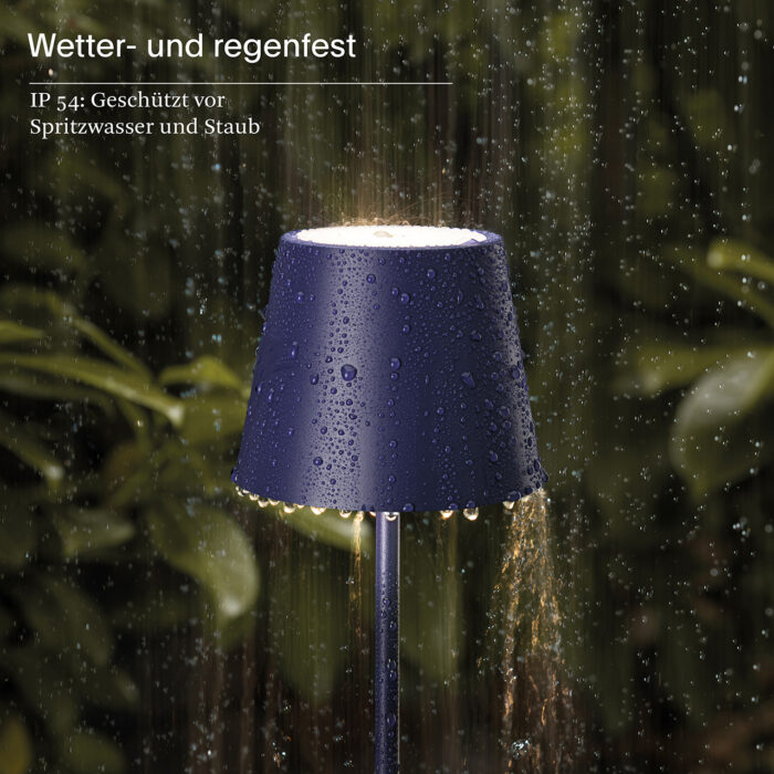 Sigor Nuindie Mini Akku Tischleuchte pflaumenblau – Bild 6