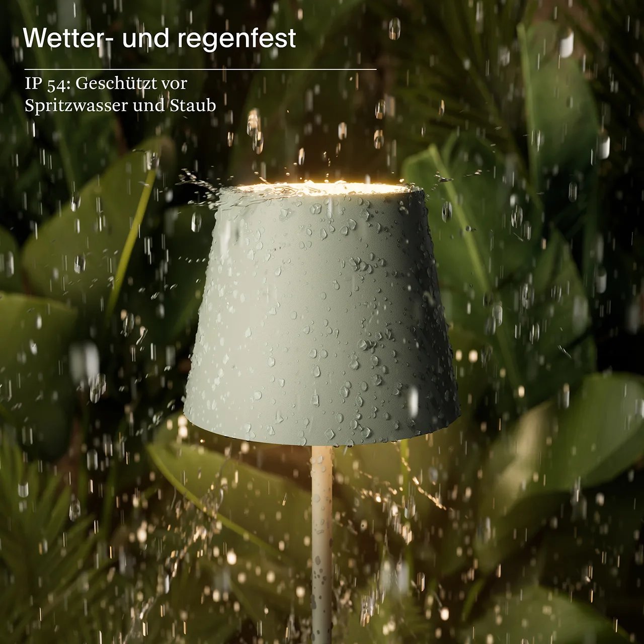 Sigor Nuindie Mini Akku Tischleuchte salbeigrün USB-C – Bild 6