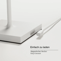 Sigor Nuindie Akku Tischleuchte eckig schneeweiß – Bild 8