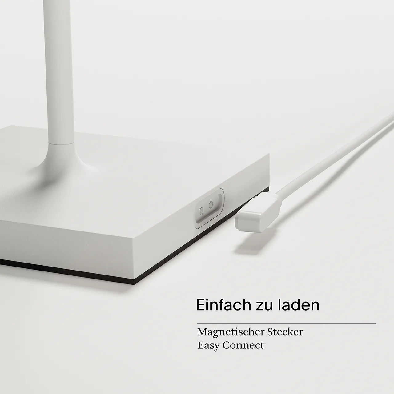 Sigor Nuindie Akku Tischleuchte eckig schneeweiß – Bild 8