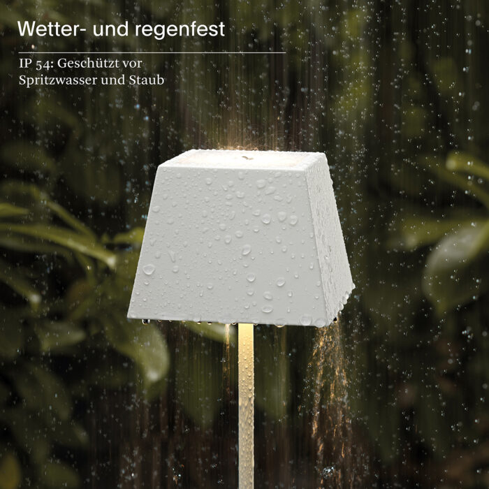 Sigor Nuindie Akku Tischleuchte eckig schneeweiß – Bild 7
