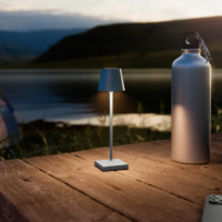 Sigor Nuindie Pocket Akku Tischleuchte delfinblau USB-C