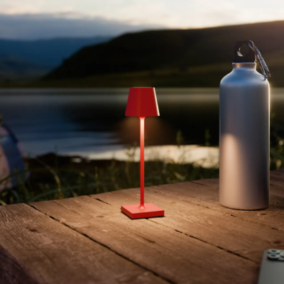 Sigor Nuindie Pocket Akku Tischleuchte feuerrot