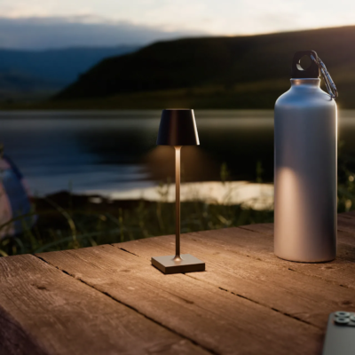 Sigor Nuindie Pocket Akku Tischleuchte nachtschwarz