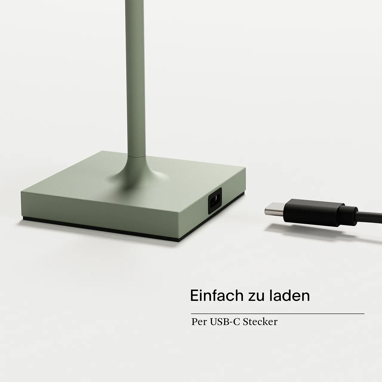 Sigor Nuindie Pocket Akku Tischleuchte salbeigrün USB-C – Bild 10