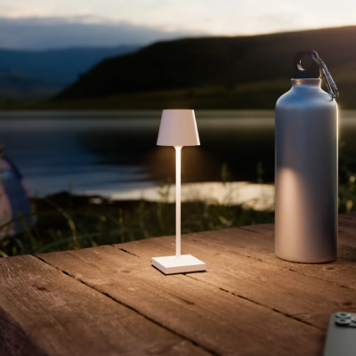 Sigor Nuindie Pocket Akku Tischleuchte schneeweiß