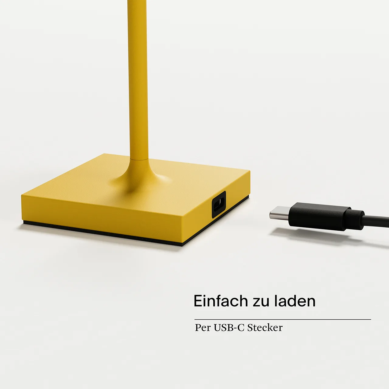 Sigor Nuindie Pocket Akku Tischleuchte sonnengelb USB-C – Bild 9