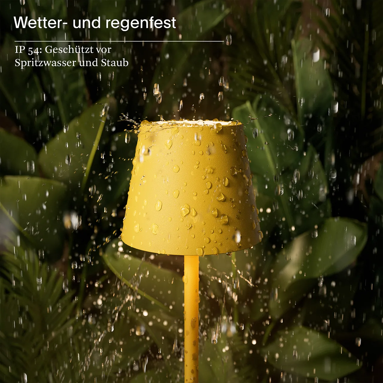 Sigor Nuindie Pocket Akku Tischleuchte sonnengelb USB-C – Bild 7