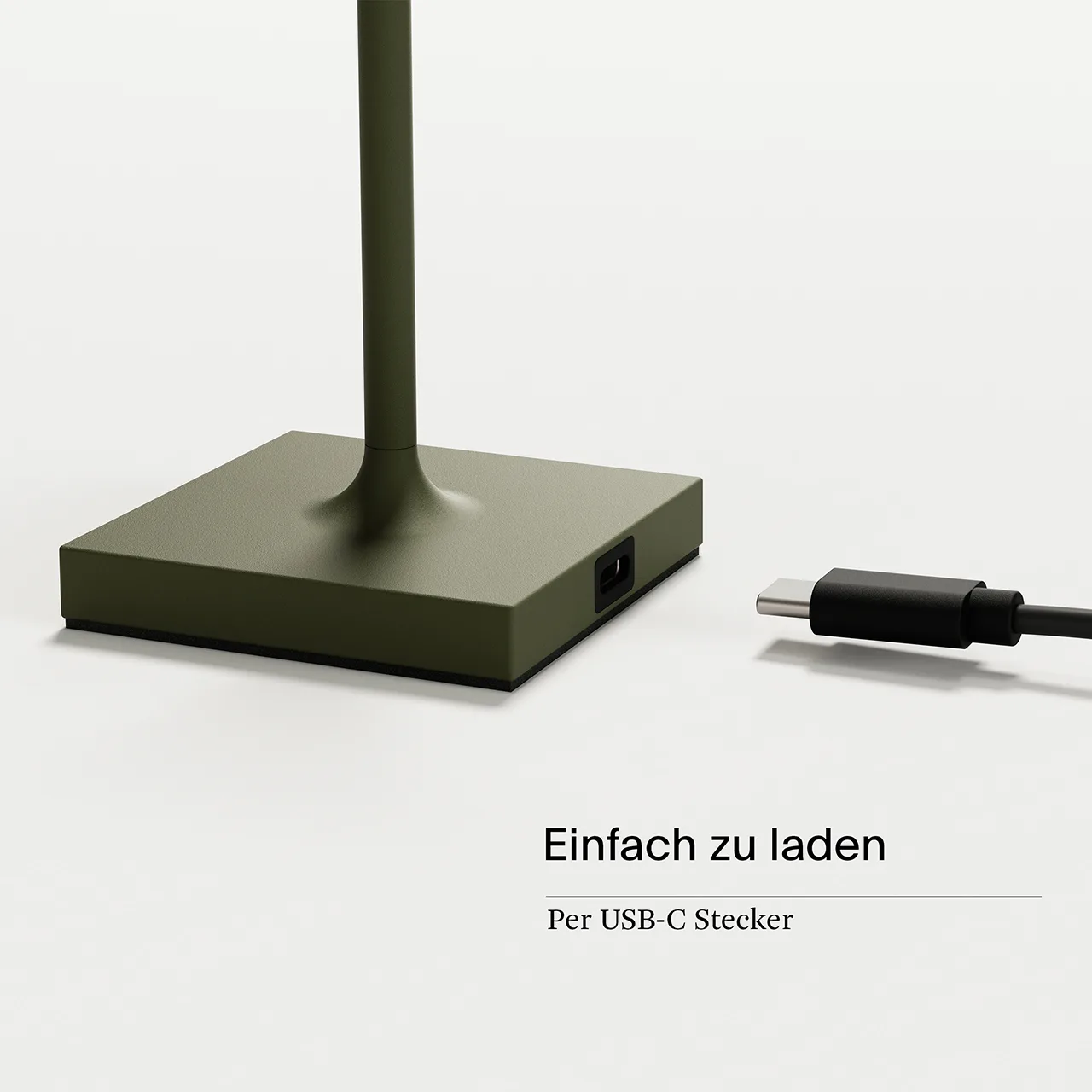 Sigor Nuindie Pocket Akku Tischleuchte tannengrün USB-C – Bild 6
