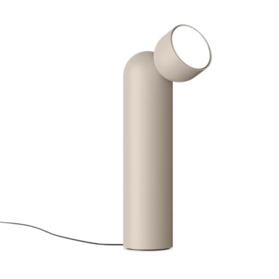 Vibia Plusminus Solo 6343 LED-Bodenleuchte mit Spot-Flachdiffusor Beige